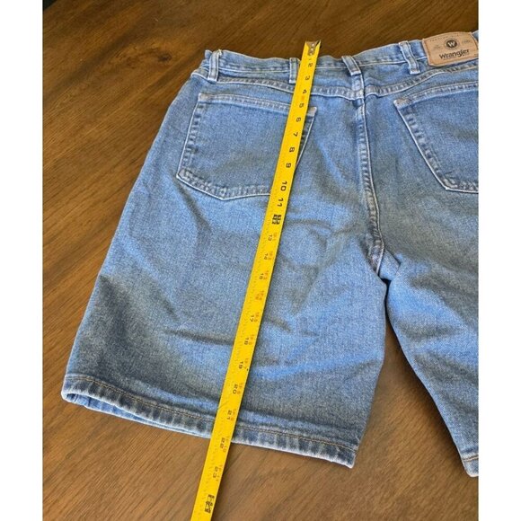 Men Wrangler 3G Relaxed Fit Denim Blue Jean Shorts 100% Cotton - Picture 9 of 12
